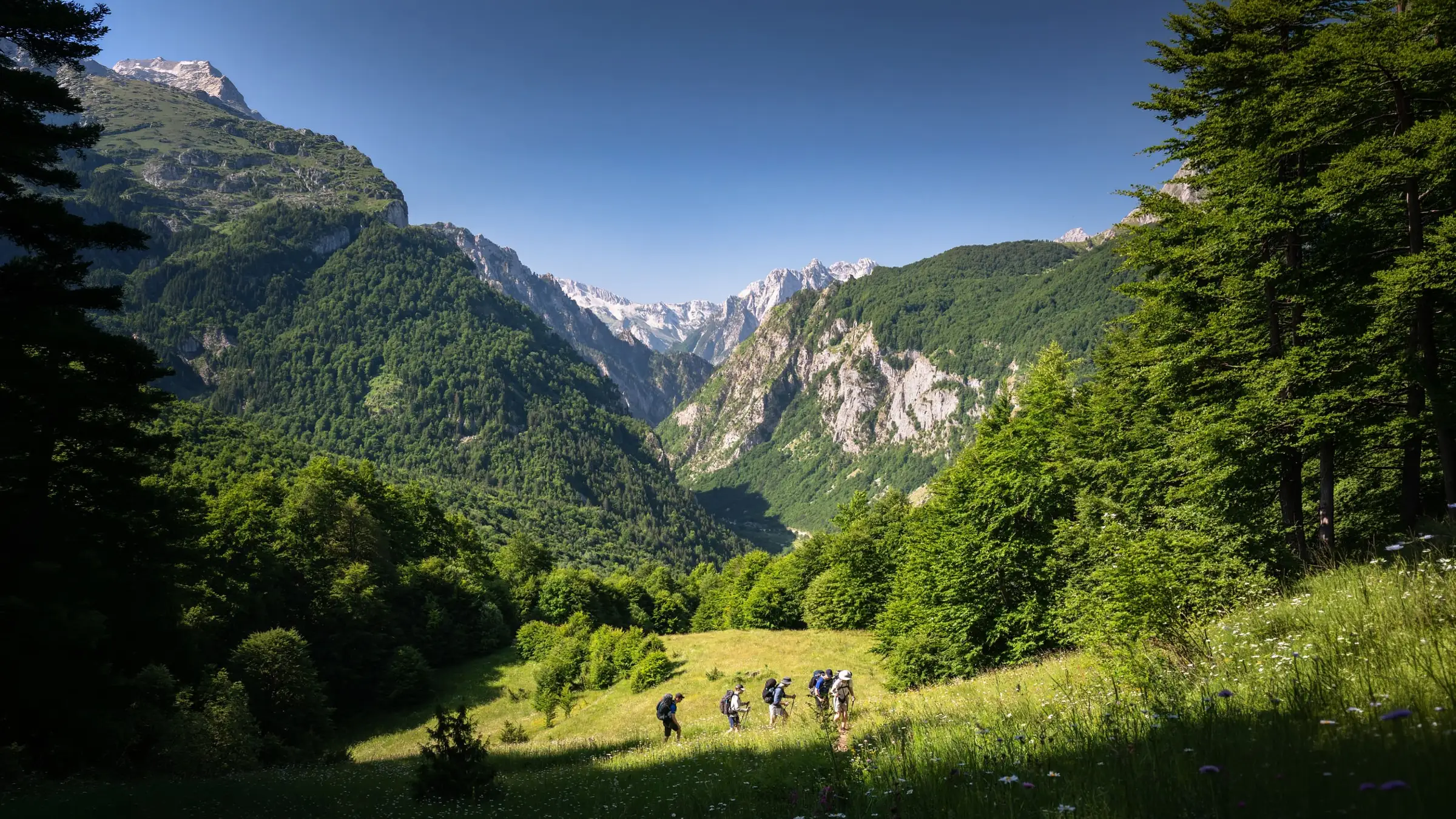 Mountains: Valbona, Theth, Llogara, Tomorr